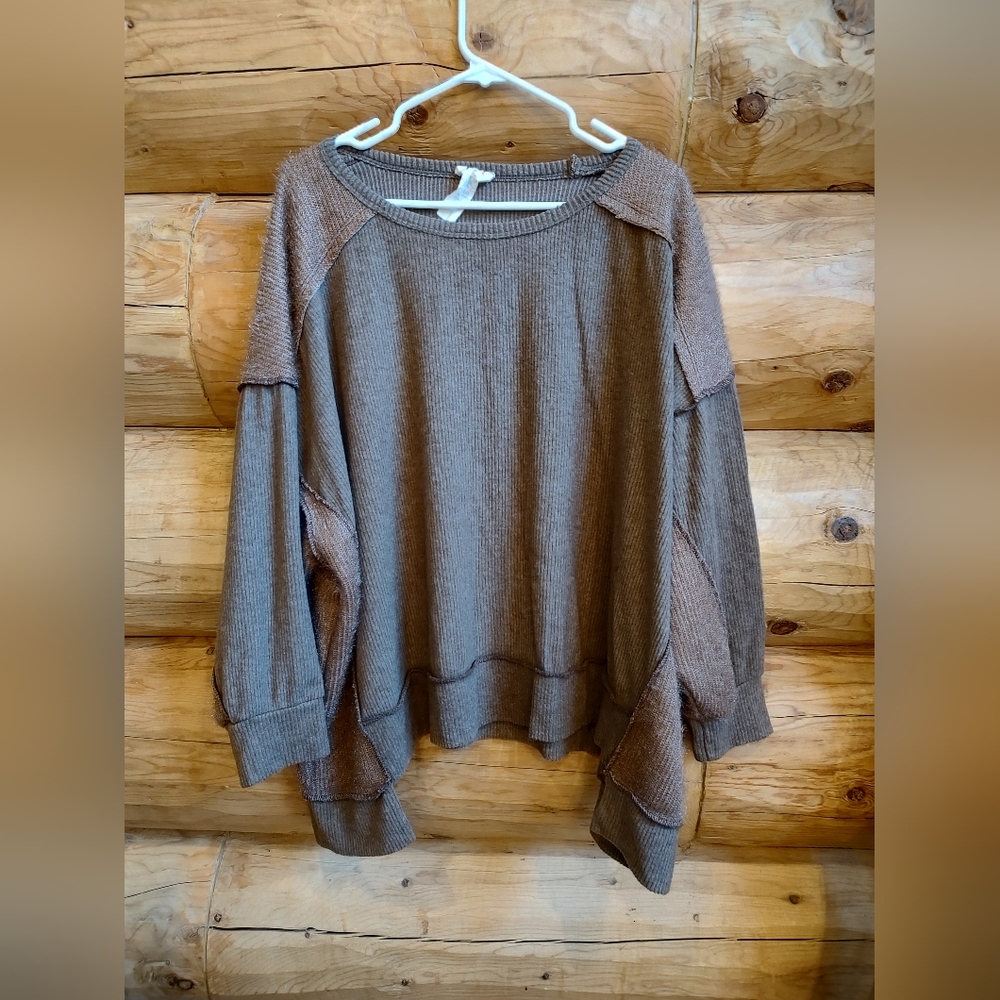 Brown BIBI Sweater size xl